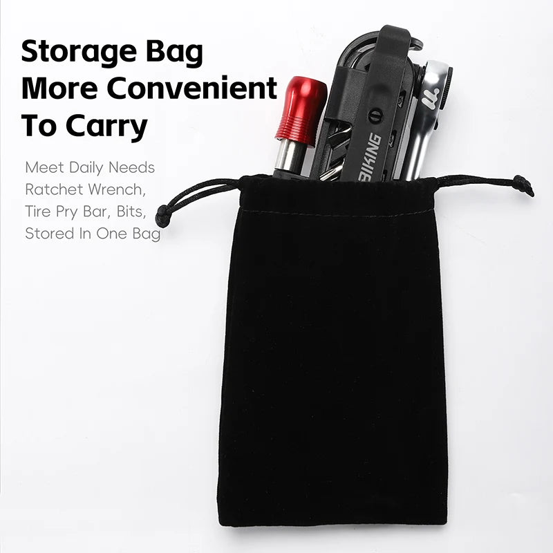 Portable Ratchet Wrench Kit 14 In 1 WEST BIKING