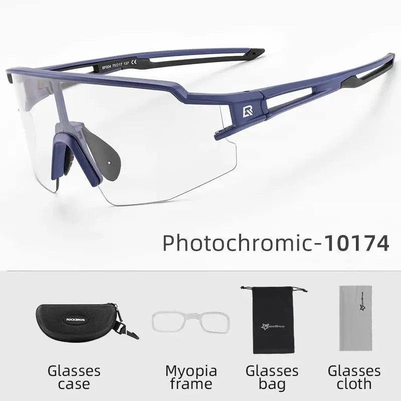 Cycling Glasses Photochromic Eye Protecting Glasses ROCKBROS