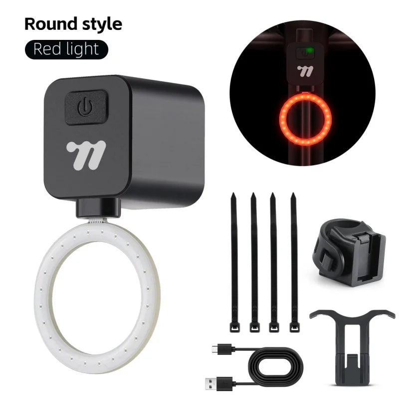 Bicycle LED Taillight Type-C Tail Light WEST BIKING
