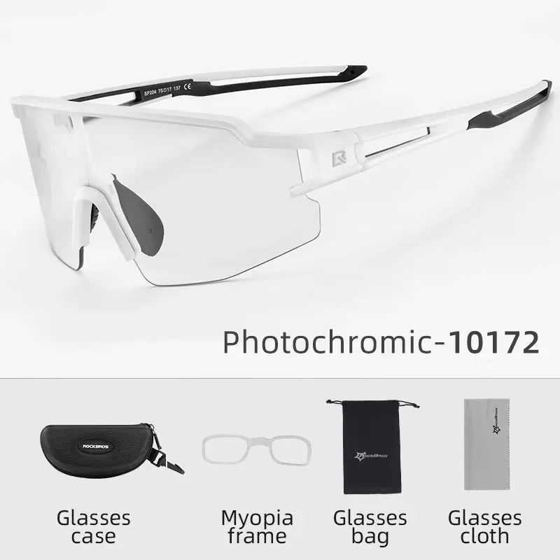 Cycling Glasses Photochromic Eye Protecting Glasses ROCKBROS