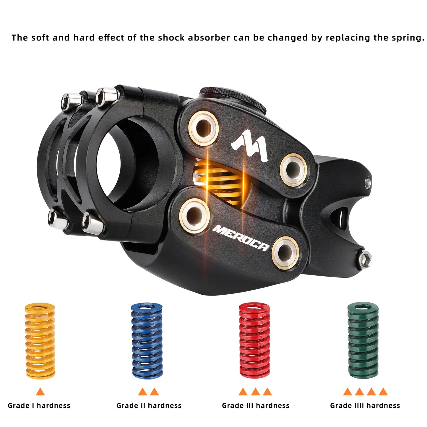 Bicycle Four link Shock Stem 31.8*90MM MEROCA