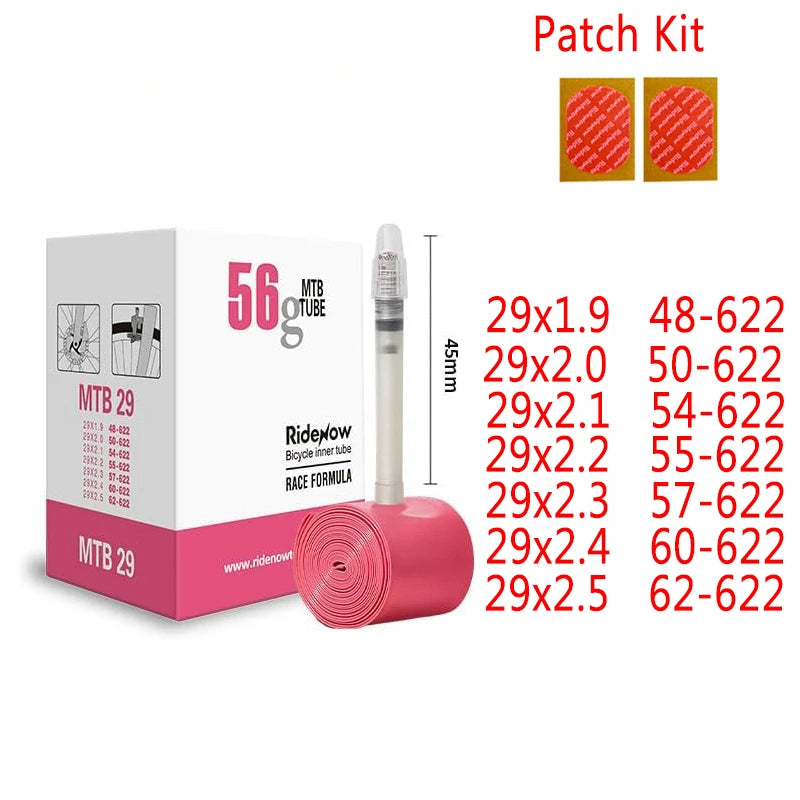 TPU Ultralight Bike Inner Tube with Patch Kit RideNow