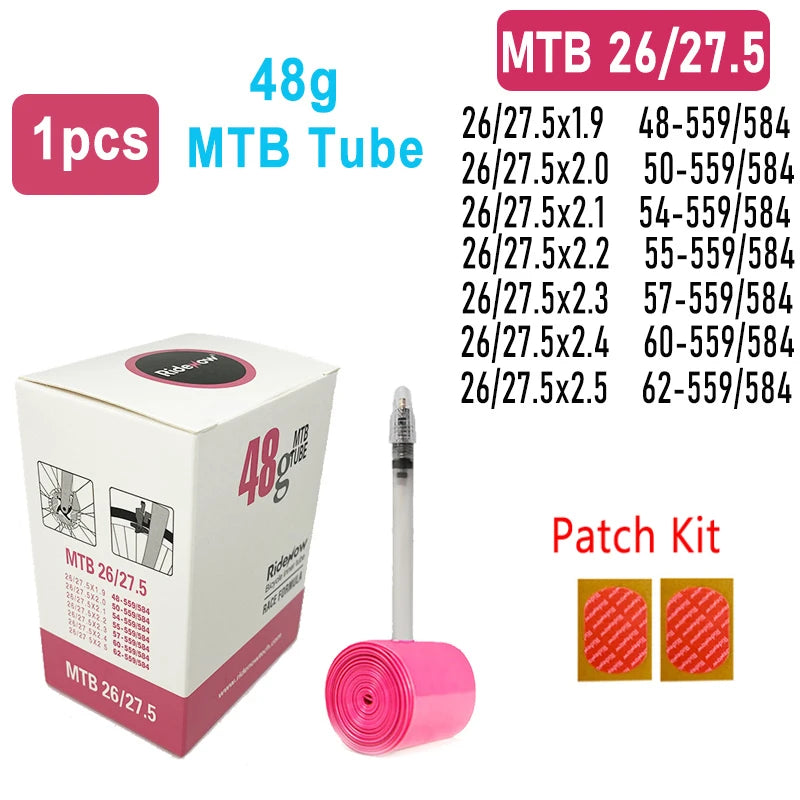 TPU Ultralight Bike Inner Tube with Patch Kit RideNow