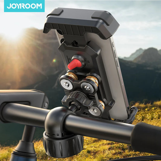 Shockproof Bike Phone Holder with Vibration Dampener For 4.7-7" Phones Joyroom