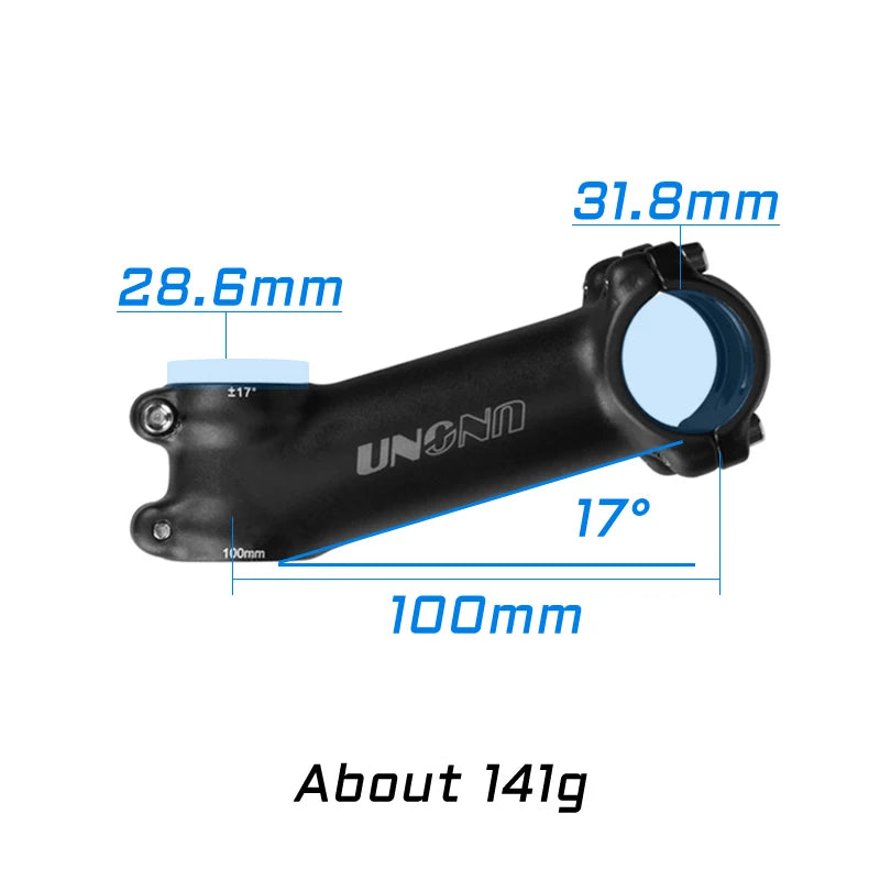 Ultra Light MTB Road Bike Stem 7 17 Degree UNO