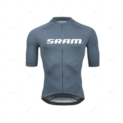 Team Cycling Jersey Summer Sets Sram