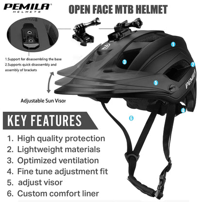 Ultralight Cycling Helmet Road Mtb Helmet PEMILA