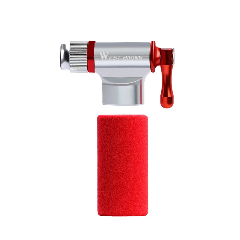 Mini Bicycle CO2 Pump Portable Tire Inflator WEST BIKING