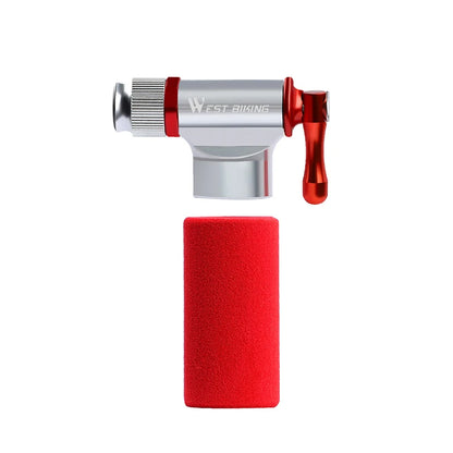 Mini Bicycle CO2 Pump Portable Tire Inflator WEST BIKING