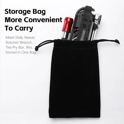 Portable Ratchet Wrench Kit 14 In 1 WEST BIKING