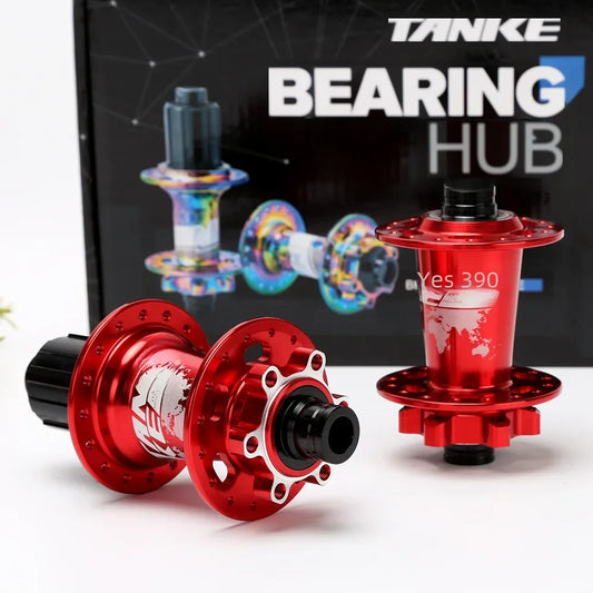 Click Hub 6 Bearing MTB Front Rear 28 32 36 Holes QR Thru-axle TANKE 120