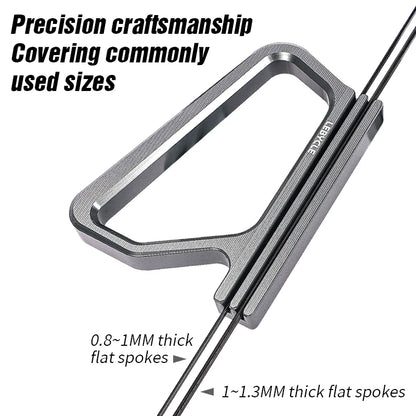 Spoke Wrench Bike Tool 0.8/0.9/1/1.1/1.2/1.3mm LEBYCLE