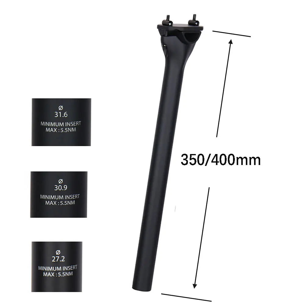 Carbon Fiber Seat Post 27.2/30.9/31.6mm ELITA ONE MTB