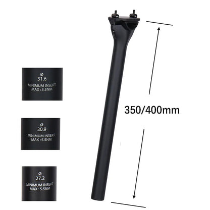 Carbon Fiber Seat Post 27.2/30.9/31.6mm ELITA ONE MTB