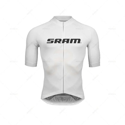 Team Cycling Jersey Summer Sets Sram