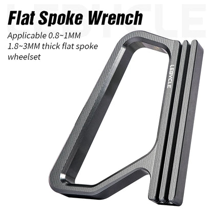 Spoke Wrench Bike Tool 0.8/0.9/1/1.1/1.2/1.3mm LEBYCLE