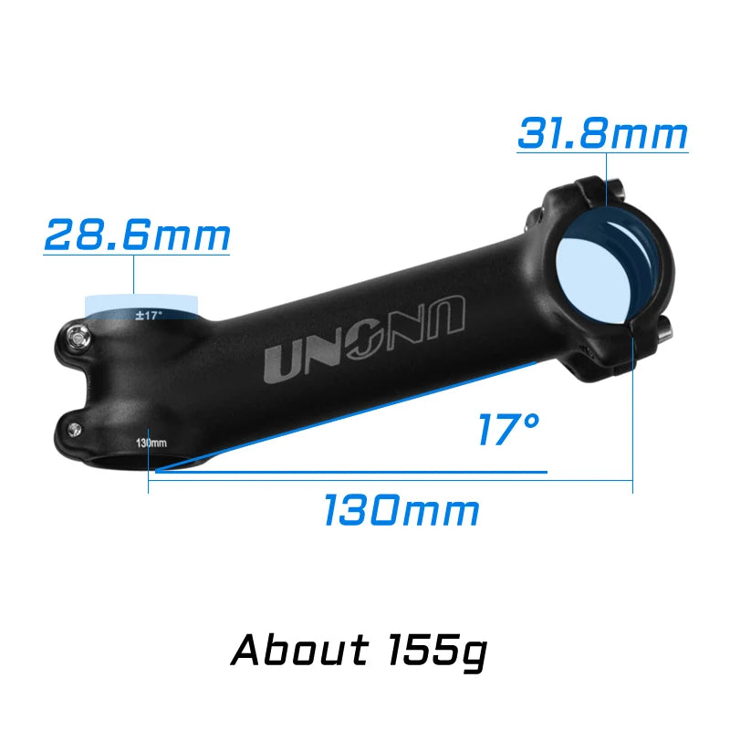 Ultra Light MTB Road Bike Stem 7 17 Degree UNO