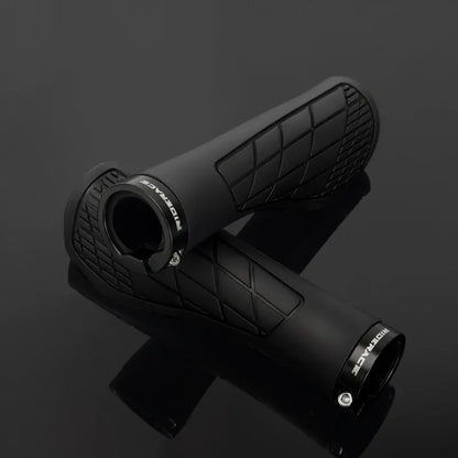 Bicycle Soft Rubber Shockproof Ergonomic Anti-Slip Handlebar RIDERACE