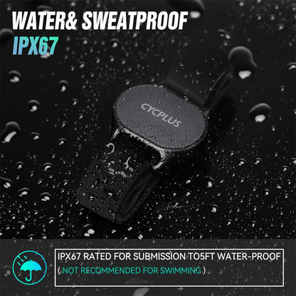 Heart Rate Sensor Bluetooth ANT+ Fitness Monitor for Garmin Wahoo GPS Bike Computer CYCPLUS