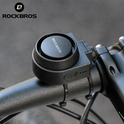 Bicycle Type-C Vibration Anti Theft Electric Alarm Horn with Wireless Remote Control ROCKBROS