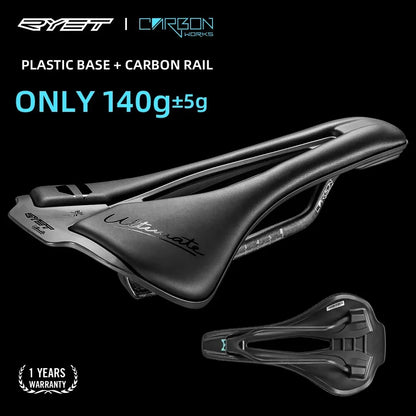 3D Printed Bicycle Ultralight Carbon Saddle 250x140mm RYET