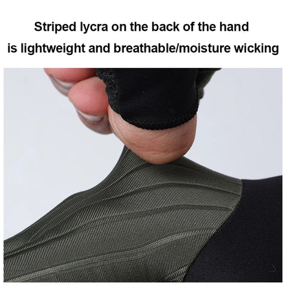 Summer Bicycle Half Finger Gloves 3D Padded Anti-Slip Shock-Absorbing LAMEDA