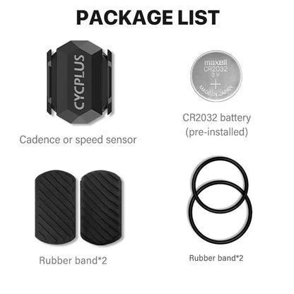 Cadence Speed Dual Sensor Bike ANT+ Bluetooth CYCPLUS