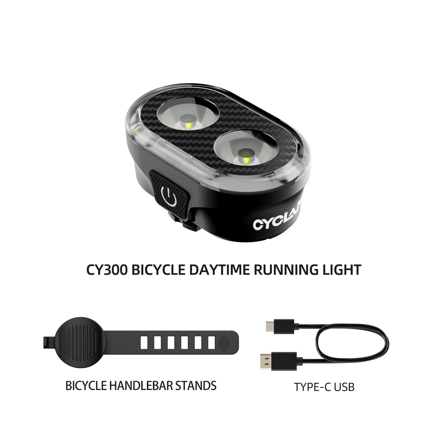 Bicycle Smart Brake Sensing Front Rear Light CYCLAMI CY300T