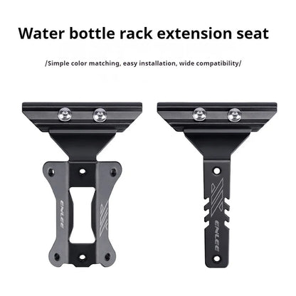 Bicycle Water Bottle Cage Extension Bracket Aluminum Alloy ENLEE