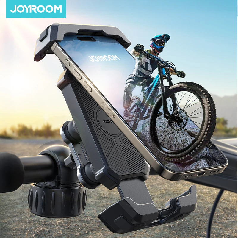 Shockproof Bike Phone Holder with Vibration Dampener For 4.7-7" Phones Joyroom