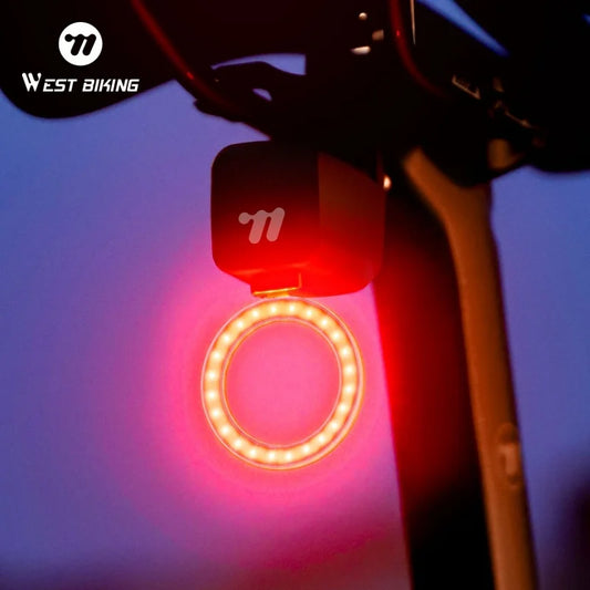 Bicycle LED Taillight Type-C Tail Light WEST BIKING
