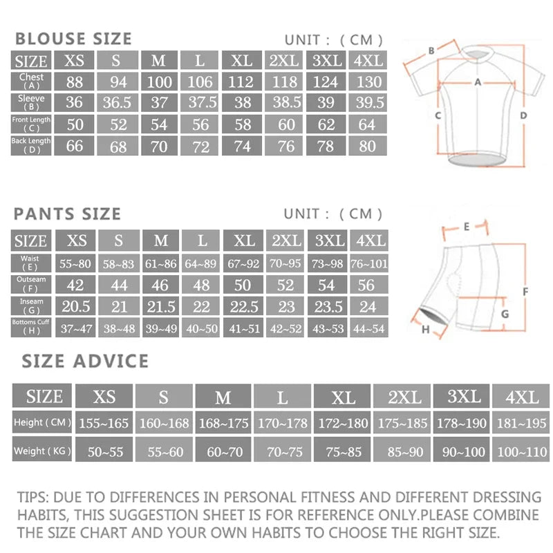 Team Cycling Jersey Summer Sets Sram