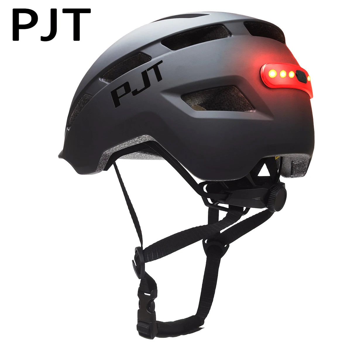 New Cycling Helmet In-Mold Mountain Road USB Rechargeable Taillight PJT