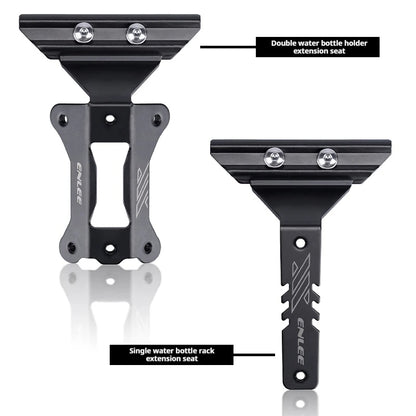 Bicycle Water Bottle Cage Extension Bracket Aluminum Alloy ENLEE