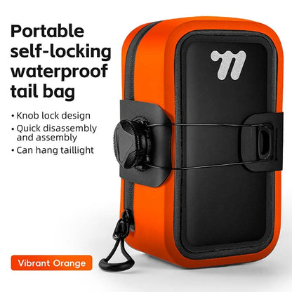 Bicycle Saddle Waterproof Bag 600D TPU Seamless WEST BIKING