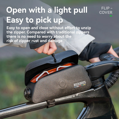 Bicycle Bag Magnetic Suction Front Bag ROCKBROS ROAD TO SKY