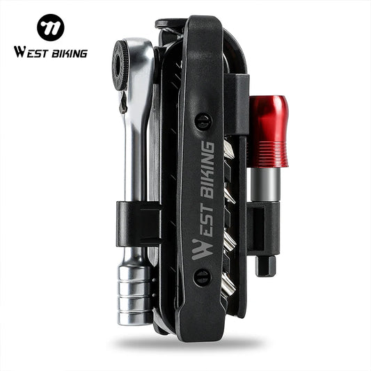 Portable Ratchet Wrench Kit 14 In 1 WEST BIKING