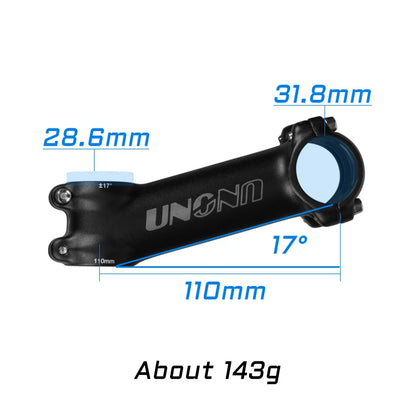 Ultra Light MTB Road Bike Stem 7 17 Degree UNO