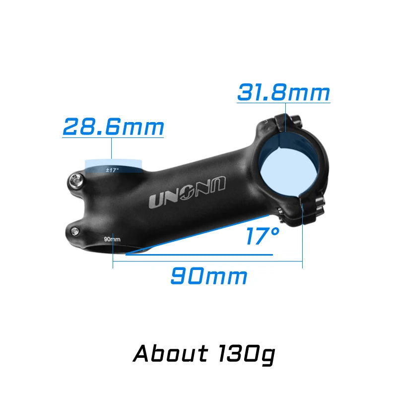 Ultra Light MTB Road Bike Stem 7 17 Degree UNO