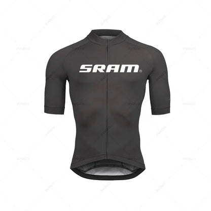 Team Cycling Jersey Summer Sets Sram