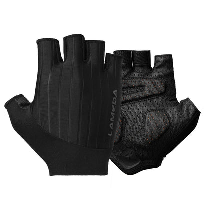 Summer Bicycle Half Finger Gloves 3D Padded Anti-Slip Shock-Absorbing LAMEDA
