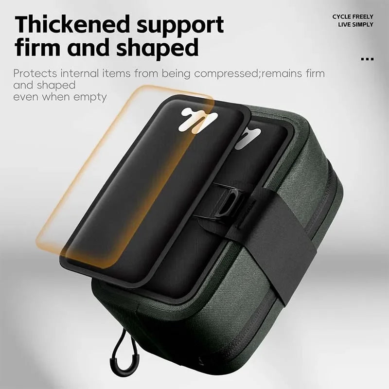 Bicycle Saddle Waterproof Bag 600D TPU Seamless WEST BIKING
