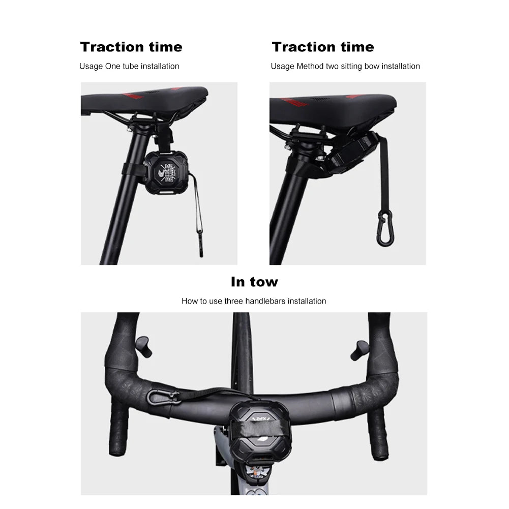 Bicycle Tow Traction Rope Children 2.5M 500Lbs