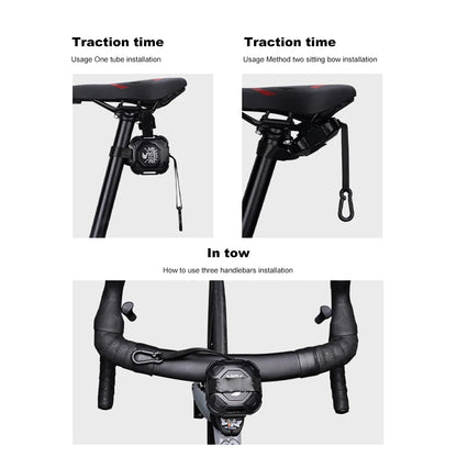 Bicycle Tow Traction Rope Children 2.5M 500Lbs